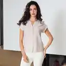 Bild 1 von Damen-Bluse mit V-Ausschnitt