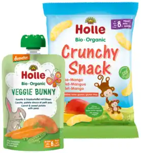 Snacks oder Quetschbeutel