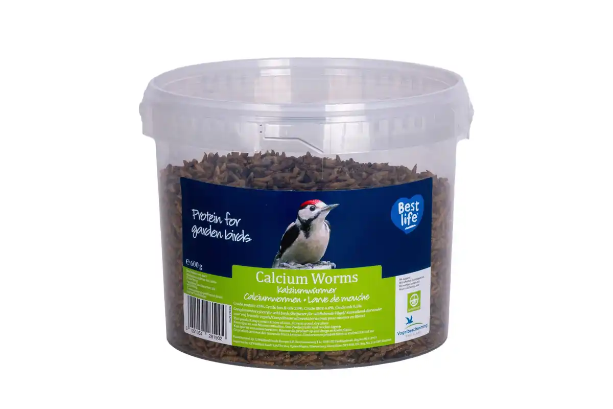 Bild 1 von Wildvogelfutter Kalziumwürmer 600 g