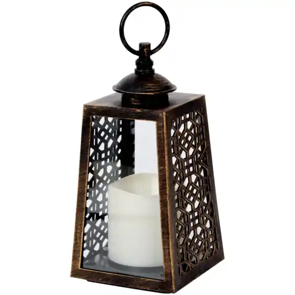 Bild 3 von Laterne mit LED-Kerze