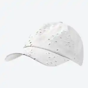 Damen-Kappe mit Broderie-Anglaise-Design