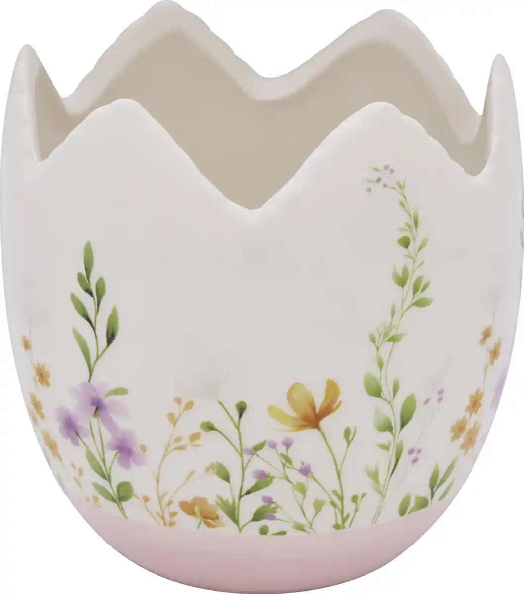 Bild 1 von IDEENWELT Deko-Keramik-Eierschale rosa