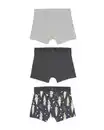 Bild 2 von Kinder-Boxershorts. Eistüten – 3 Stück anthrazit