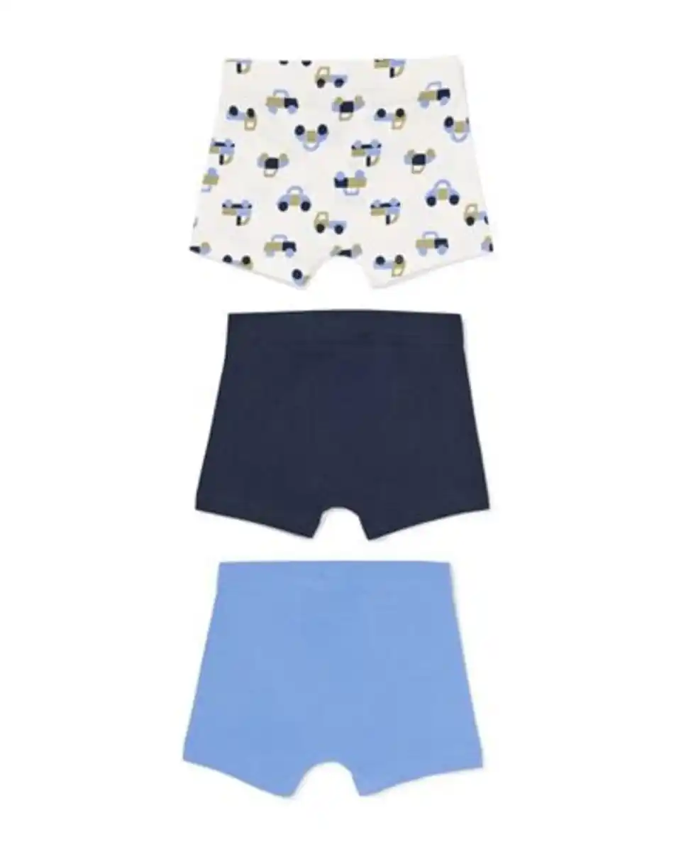 Bild 2 von Jungen-Boxershorts Autos – 3 Stück weiß