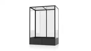 Vitavia Tomatenhaus Napoli 900 ESG 3 mm schwarz 131 x 68 cm