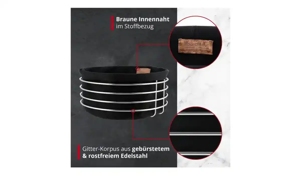Bild 2 von Meisterkoch Brotkorb rund CENA