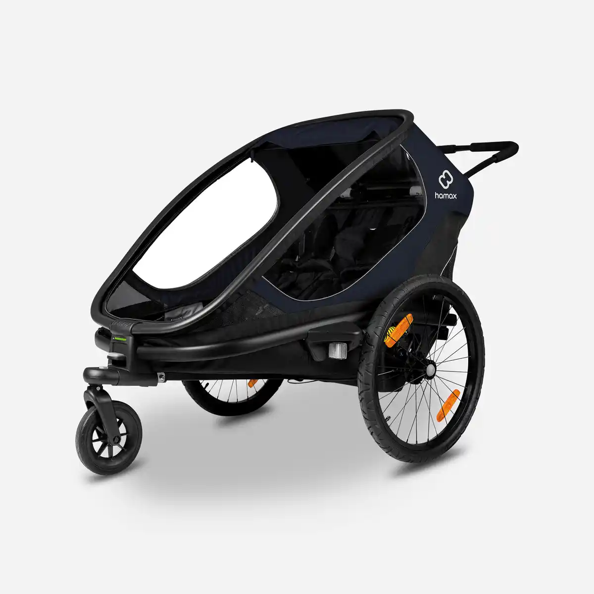 Bild 1 von HAMAX Fahrradanhänger Hamax Pioneer marineblau