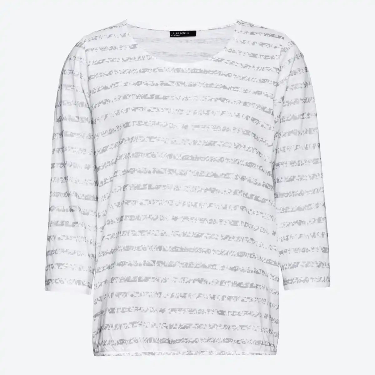 Bild 1 von Damen-Langarmshirt mit elastischem Saum