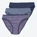Bild 1 von Damen-Minislip mit hohem Baumwollanteil, 3er-Pack