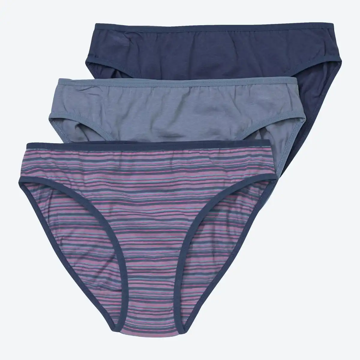 Bild 1 von Damen-Minislip mit hohem Baumwollanteil, 3er-Pack