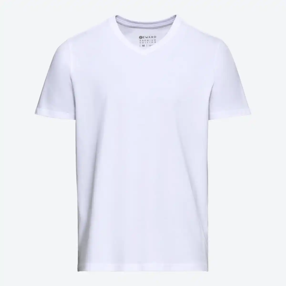 Bild 2 von Herren-T-Shirt mit V-Ausschnitt