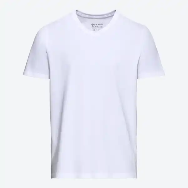 Bild 2 von Herren-T-Shirt mit V-Ausschnitt