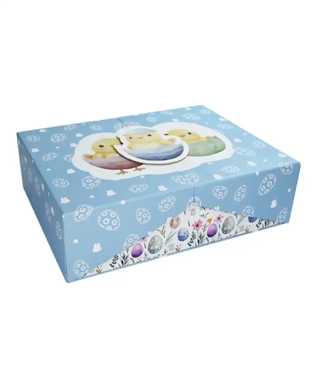 Bild 1 von Geschenkbox für Ostern, hellblau
