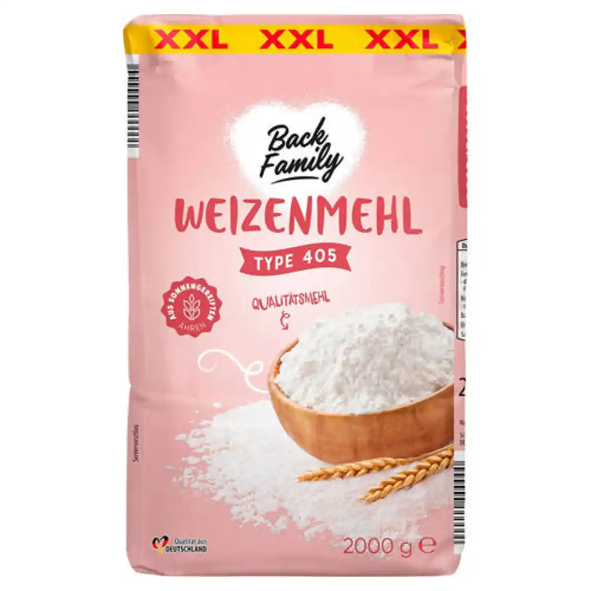 Bild 1 von BACK FAMILY Weizenmehl Type 405 2 kg