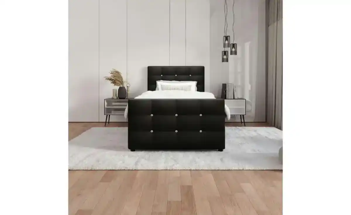 Bild 3 von Boxbett mit Stauraum, Matratze H3 und Topper Kleo