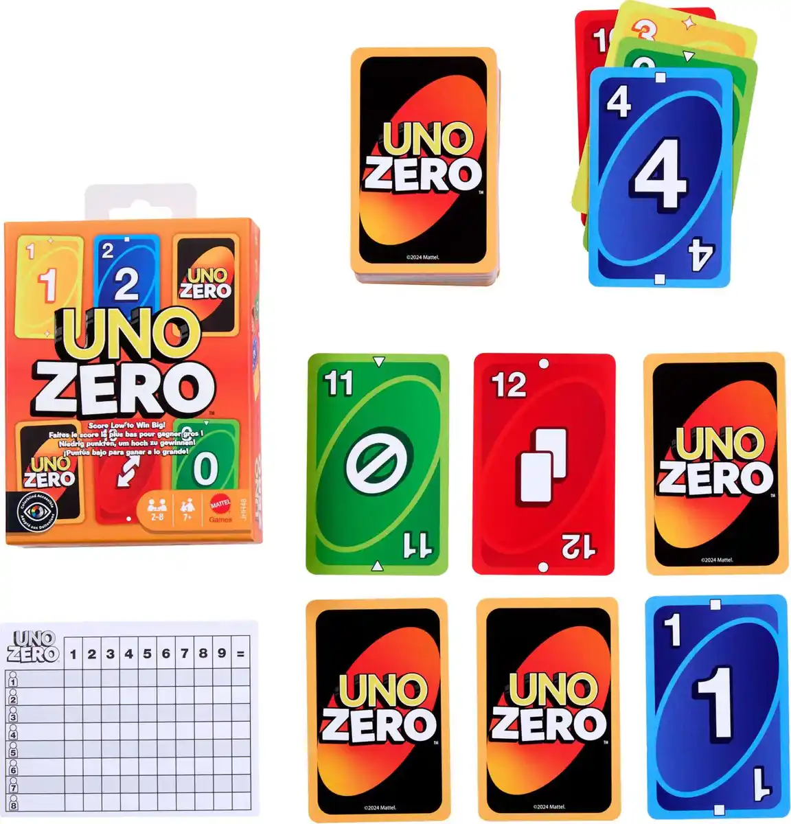 Bild 2 von MATTEL Kartenspiel »UNO Zero«