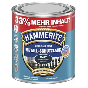 HAMMERITE Metallschutzlack, anthrazit matt