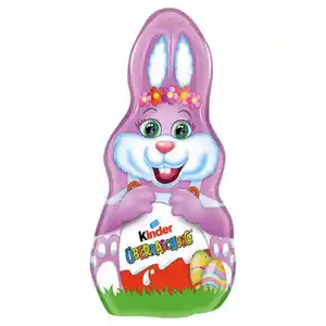 KINDER Schokolade Hase mit Überraschung 75 g, Rosa