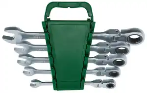 PARKSIDE® Gabel- und Ratschen- Ringschlüsselsatz 5-teilig, 5-teilig