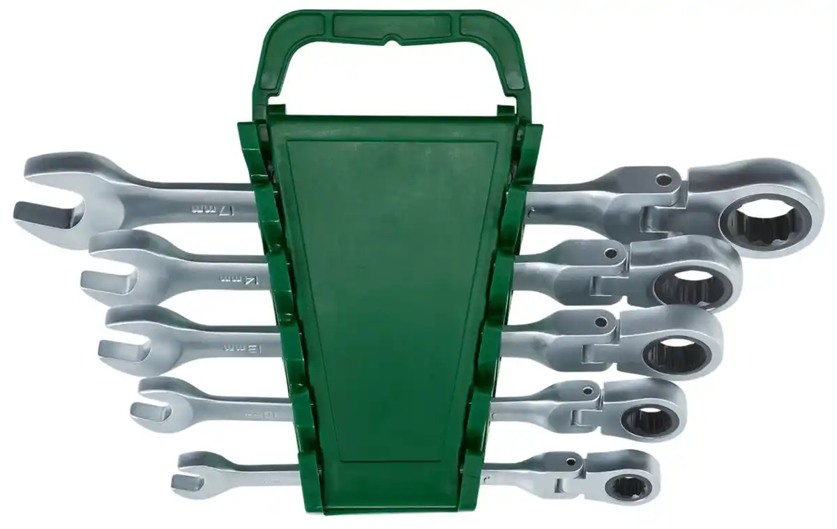 Bild 1 von PARKSIDE® Gabel- und Ratschen- Ringschlüsselsatz 5-teilig, 5-teilig