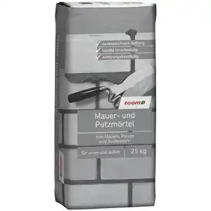 toom Mauer- und Putzmörtel 25 kg