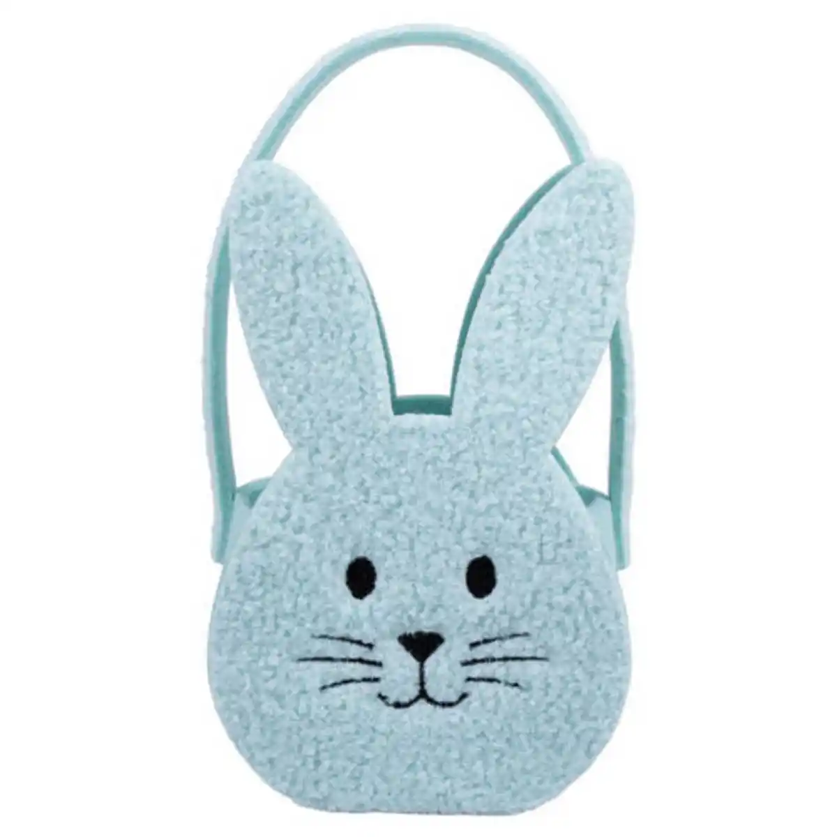 Bild 1 von HOME CREATION Osterkorb aus Filz, Hase Türkis