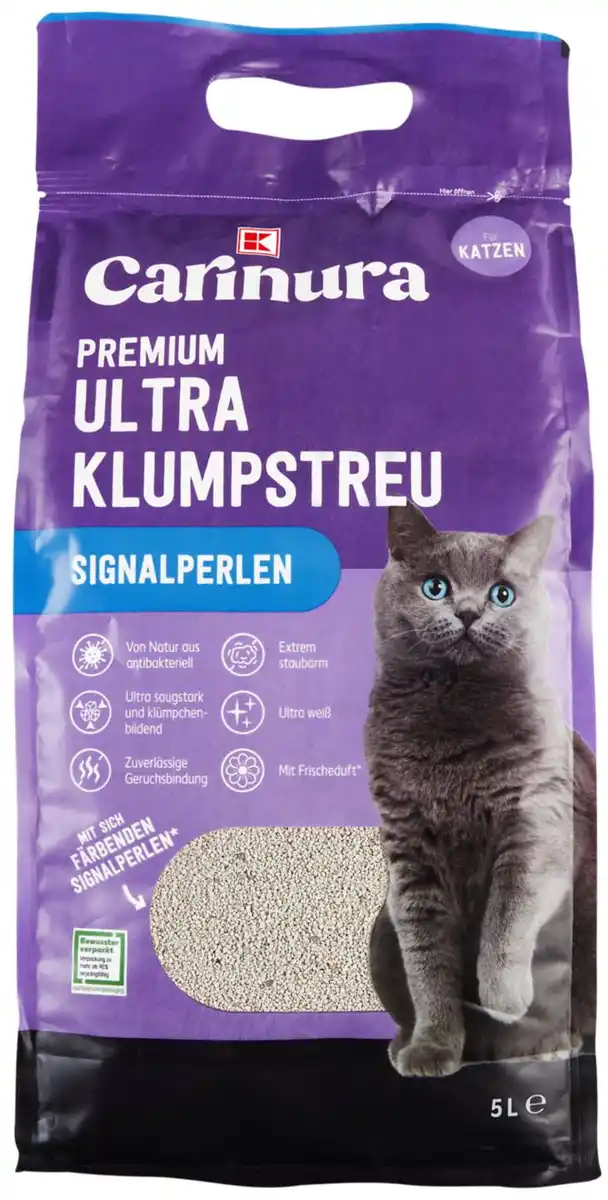 Bild 1 von K-CARINURA Ultra-Klumpstreu, 5-l-Packg.