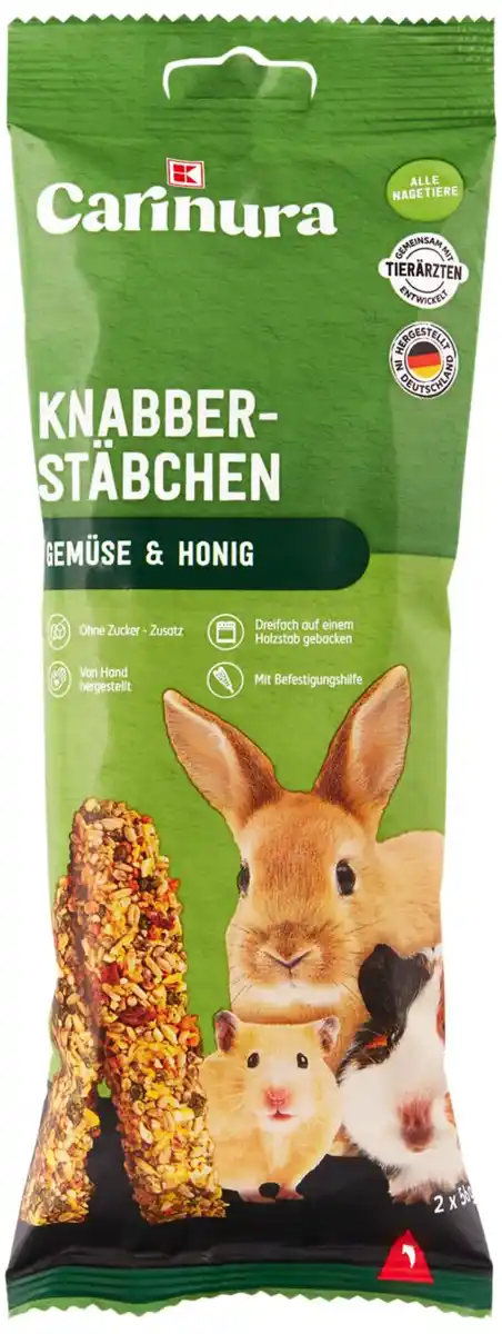 Bild 1 von K-CARINURA Knabberstäbchen, 2 St. = 112-g-Packg.