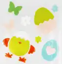 Bild 3 von Gel-Fenstersticker »Ostern«