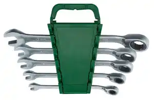 PARKSIDE® Gabel- und Ratschen- Ringschlüsselsatz 6-teilig, 6-teilig