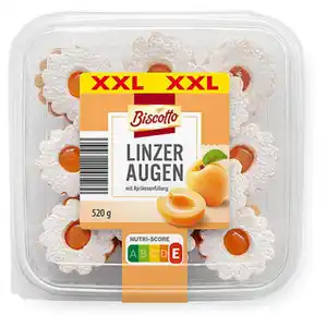 BISCOTTO Linzer Augen XXL-Packung 520 g