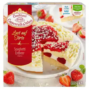 CONDITOREI COPPENRATH & WIESE Lust auf Torte Spaghetti Erdbeer 360 g