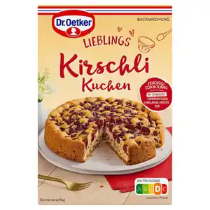 DR. OETKER Premium Backmischung, Kirschli Kuchen 435 g