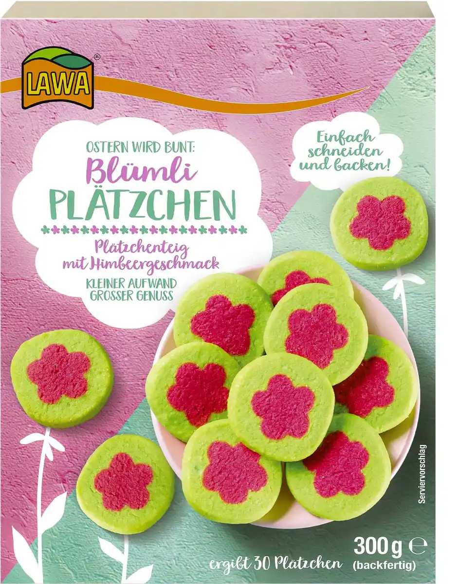 Bild 1 von LAWA Oster-Plätzchenteig, 300-g-Packg.