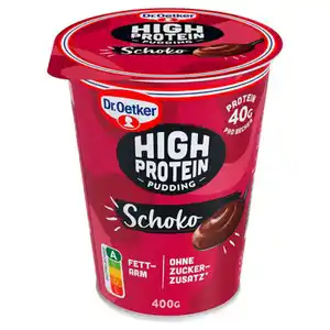 DR. OETKER High Protein Pudding 400 g, Schokolade