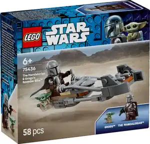 LEGO STAR WARS »Der Mandalorianer u. Grogu« Bau- und Spielset 75436, 58-teilig
