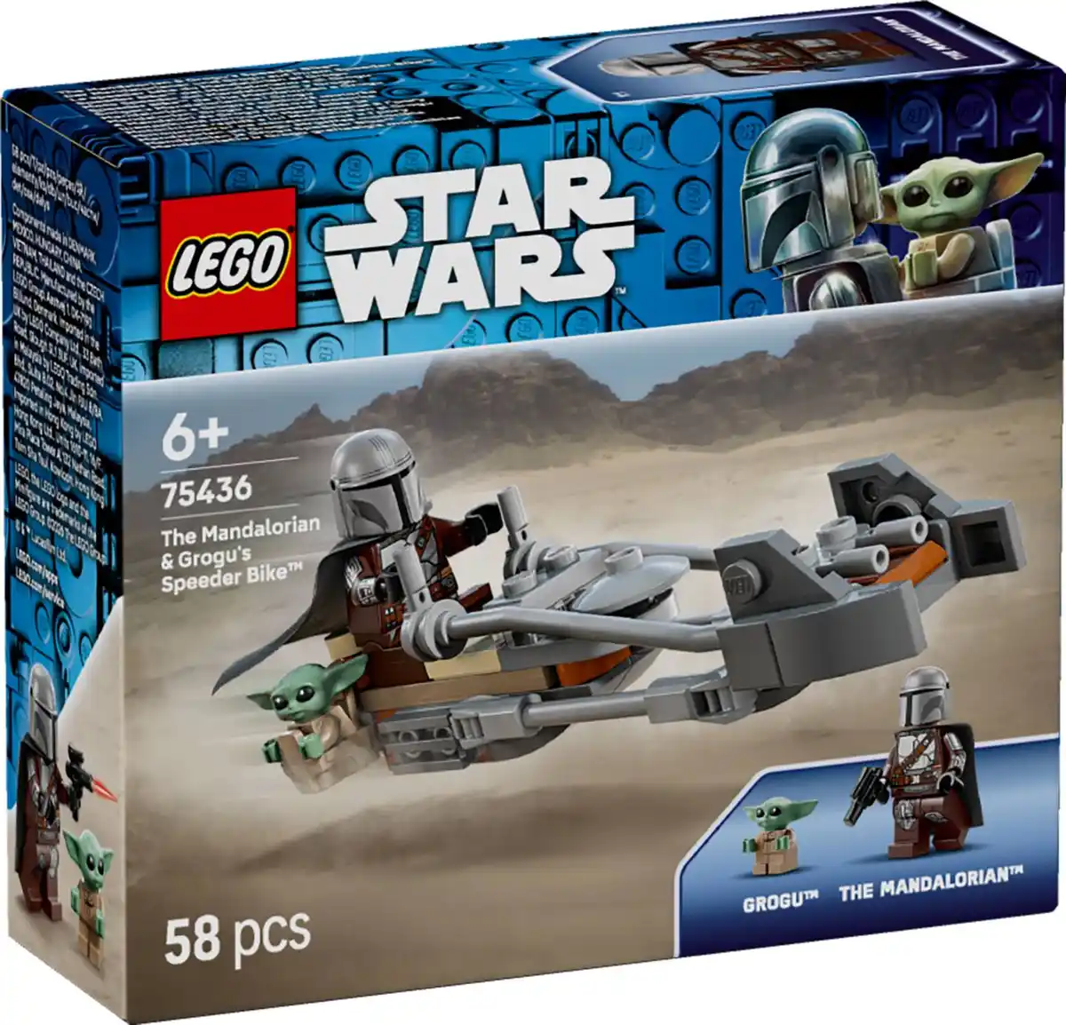 Bild 1 von LEGO STAR WARS »Der Mandalorianer u. Grogu« Bau- und Spielset 75436, 58-teilig