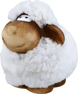 Deko-Schaf mit Fell
