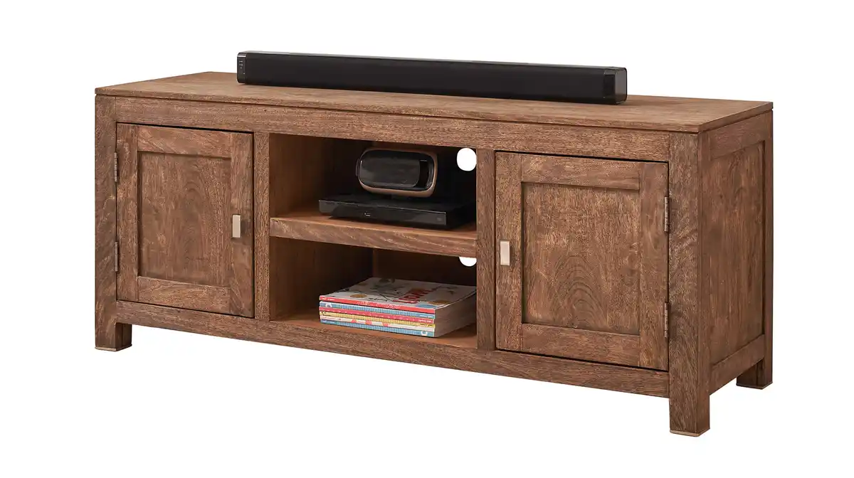 Bild 1 von TV - Lowboard Mango massiv gebeizt 145 cm - NATURE