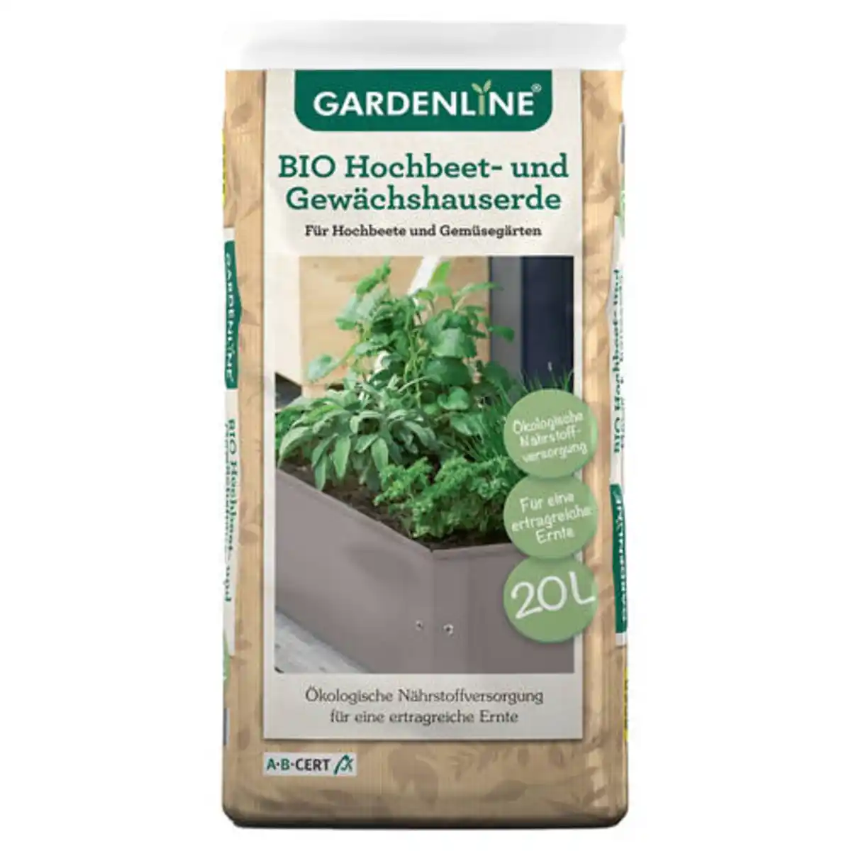 Bild 1 von GARDENLINE Bio Hochbeet und Gewächshauserde