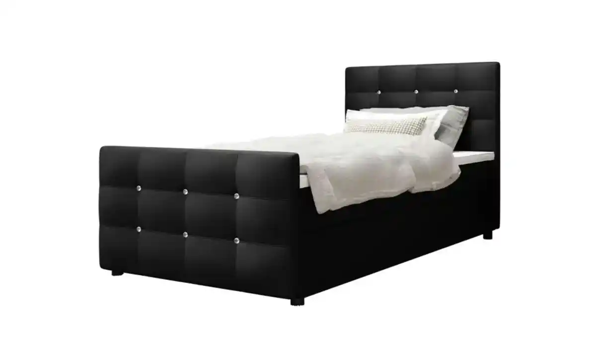 Bild 2 von Boxbett mit Stauraum, Matratze H3 und Topper Kleo