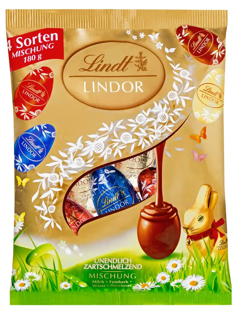 Bild 1 von LINDT Schokoladeneier, 180-g-Packg.