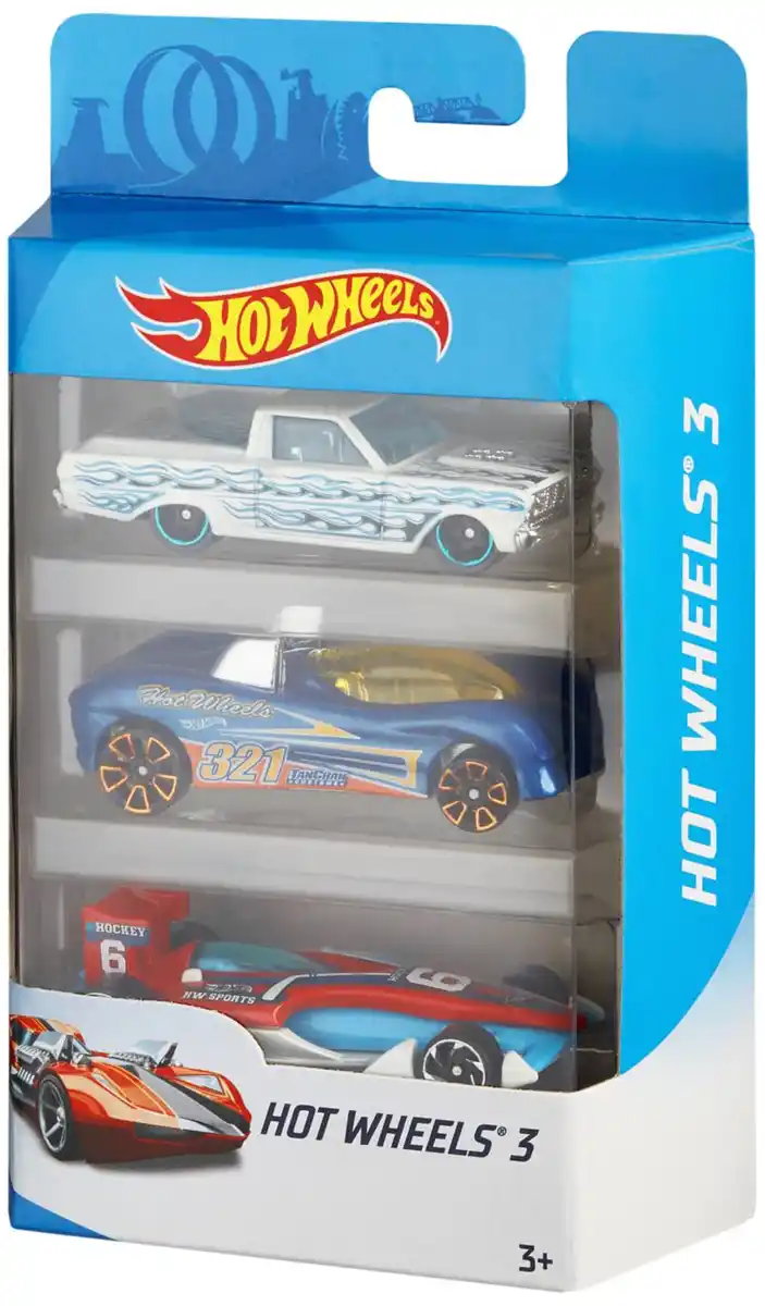 Bild 4 von MATTEL Hot-Wheels-Geschenk-Set, 3-teilig