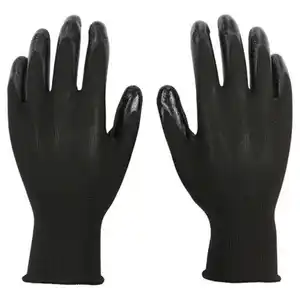 GARDENLINE Gartenhandschuhe 2er-Set, Schwarz, S/7