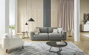 Jette Home Element Einsitzer Armlehne links in Feincord Sila