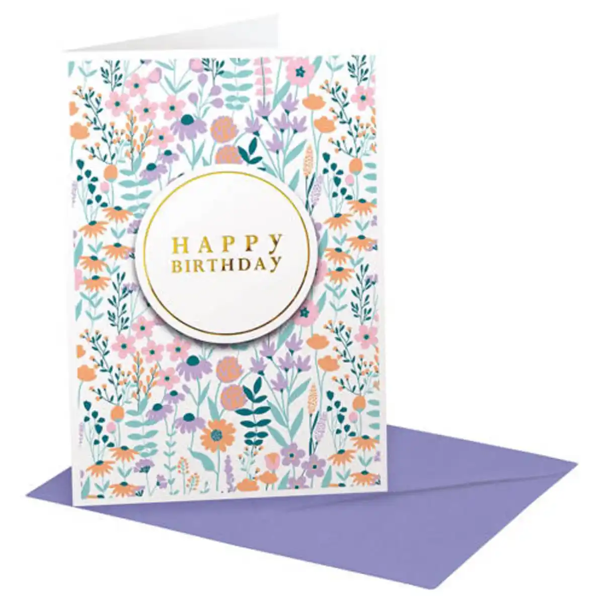 Bild 1 von HOME CREATION Effekt Grußkarten, Happy Birthday Blumen