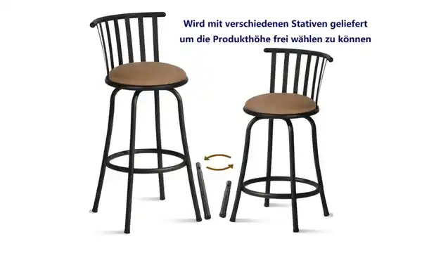 Bild 4 von Barhocker 2er-Set