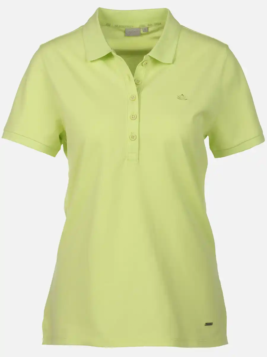 Bild 1 von Damen Poloshirt mit Stickerei Grün