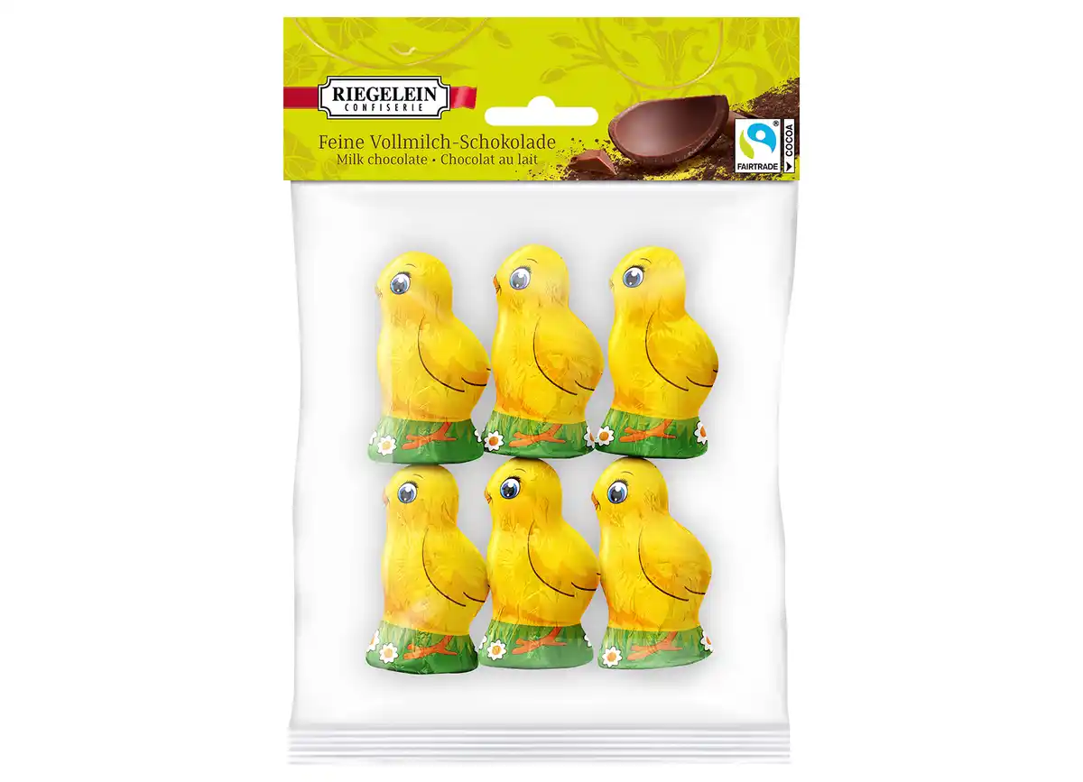 Bild 1 von Riegelein Küken Vollmilchschokolade