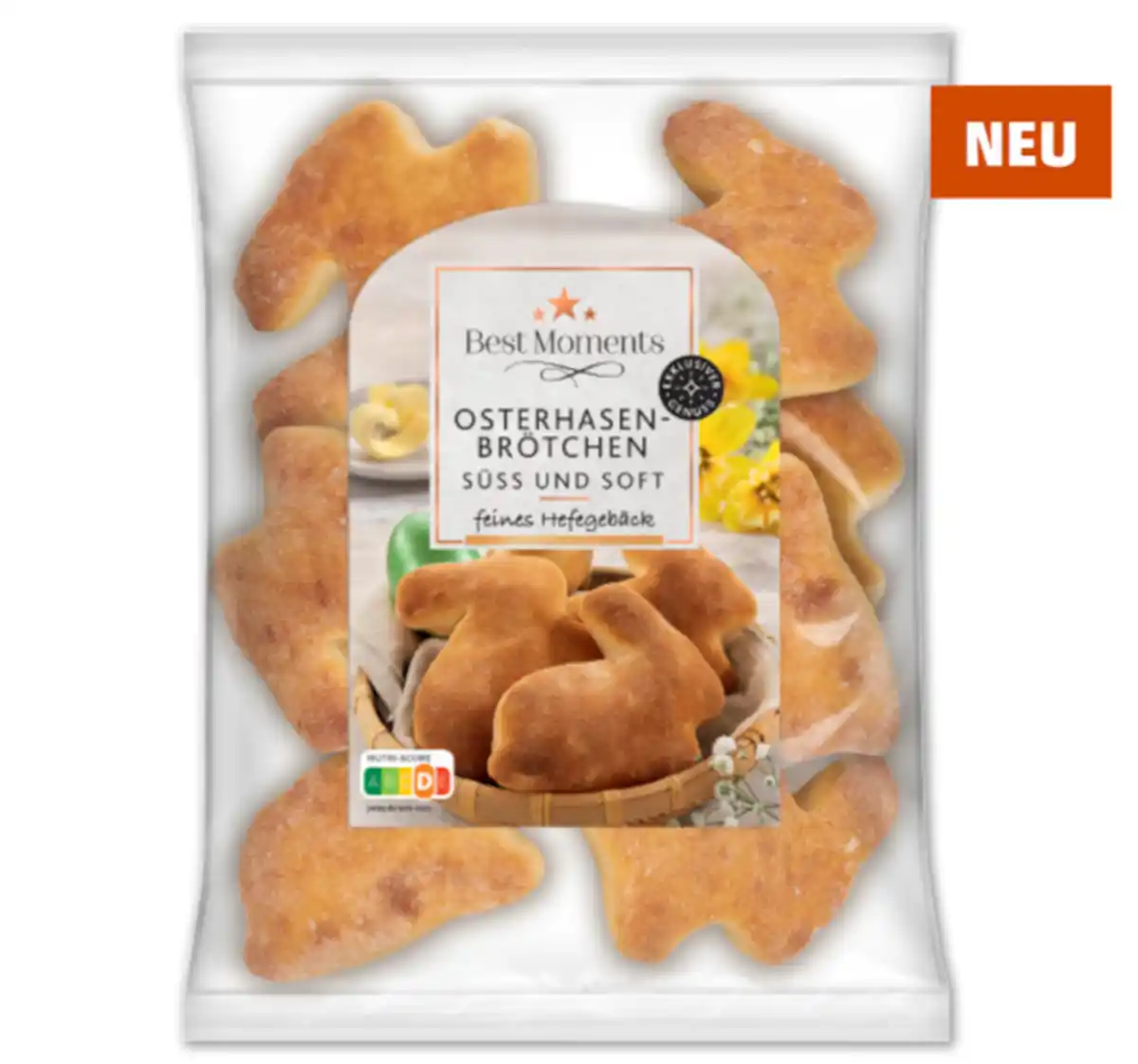 Bild 1 von BEST MOMENTS Osterhasen-Brötchen*